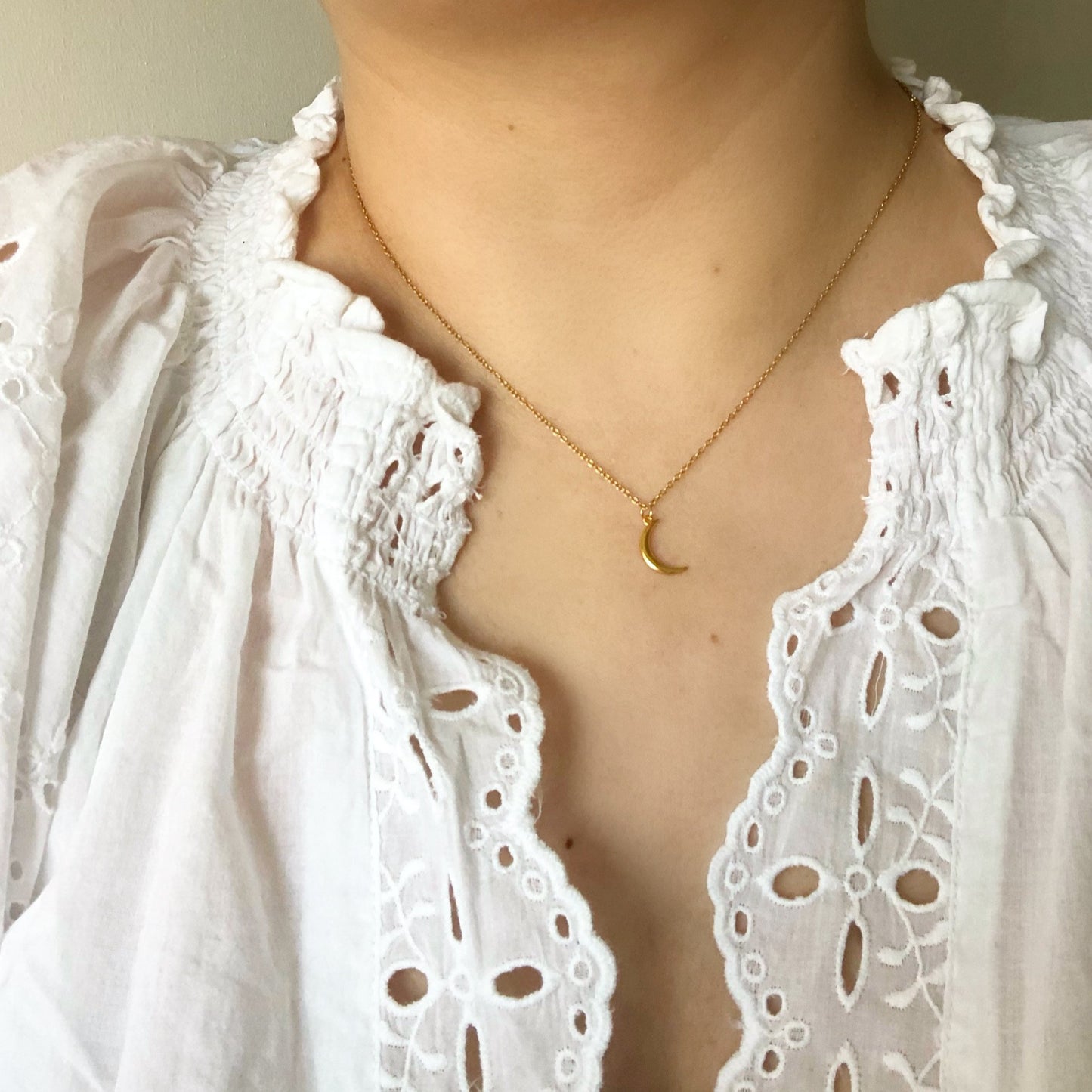 Mini Moon Layering Necklace