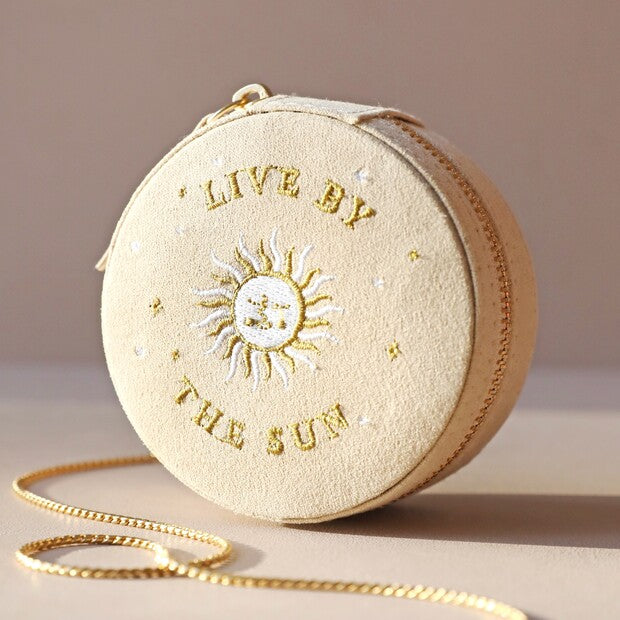 Embroidery star round on sale shape crossbody bag